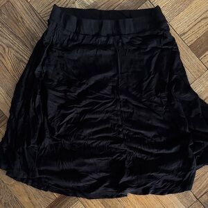 Size XS back cotton a line flowy skirt with elastic band